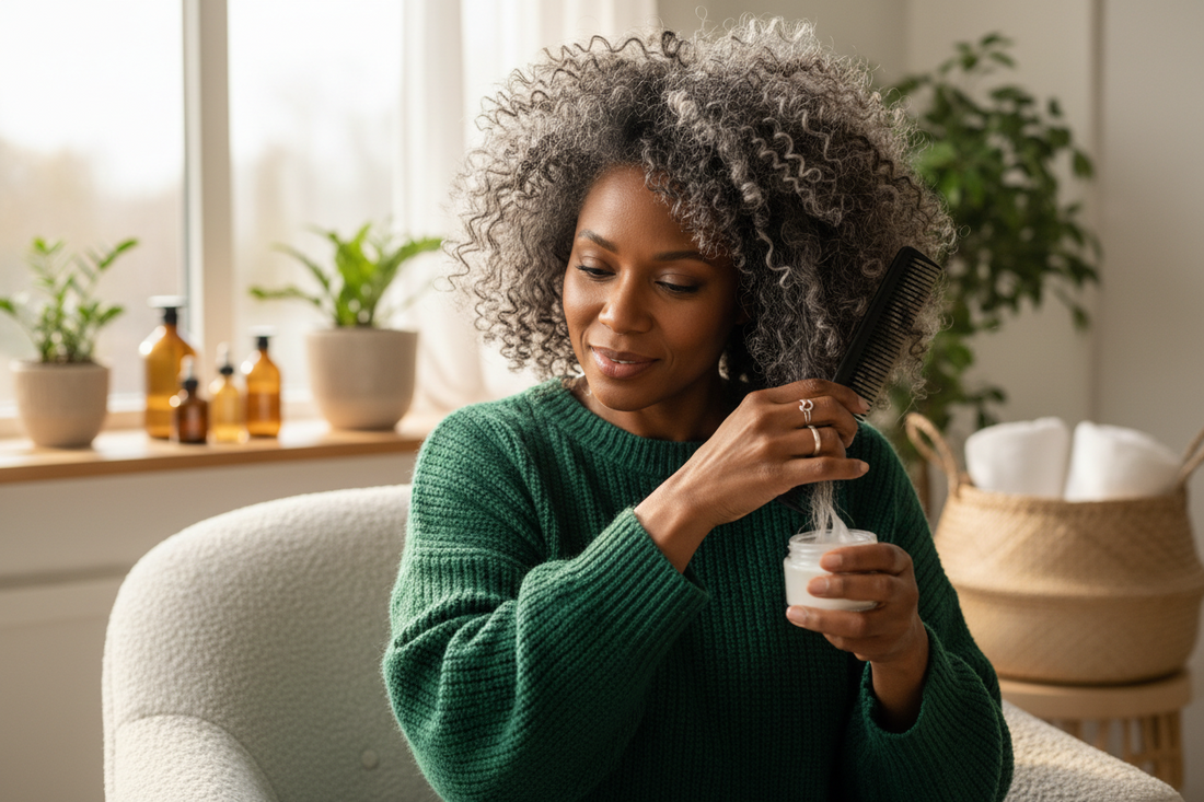 4C hair care planner for natural hair growth