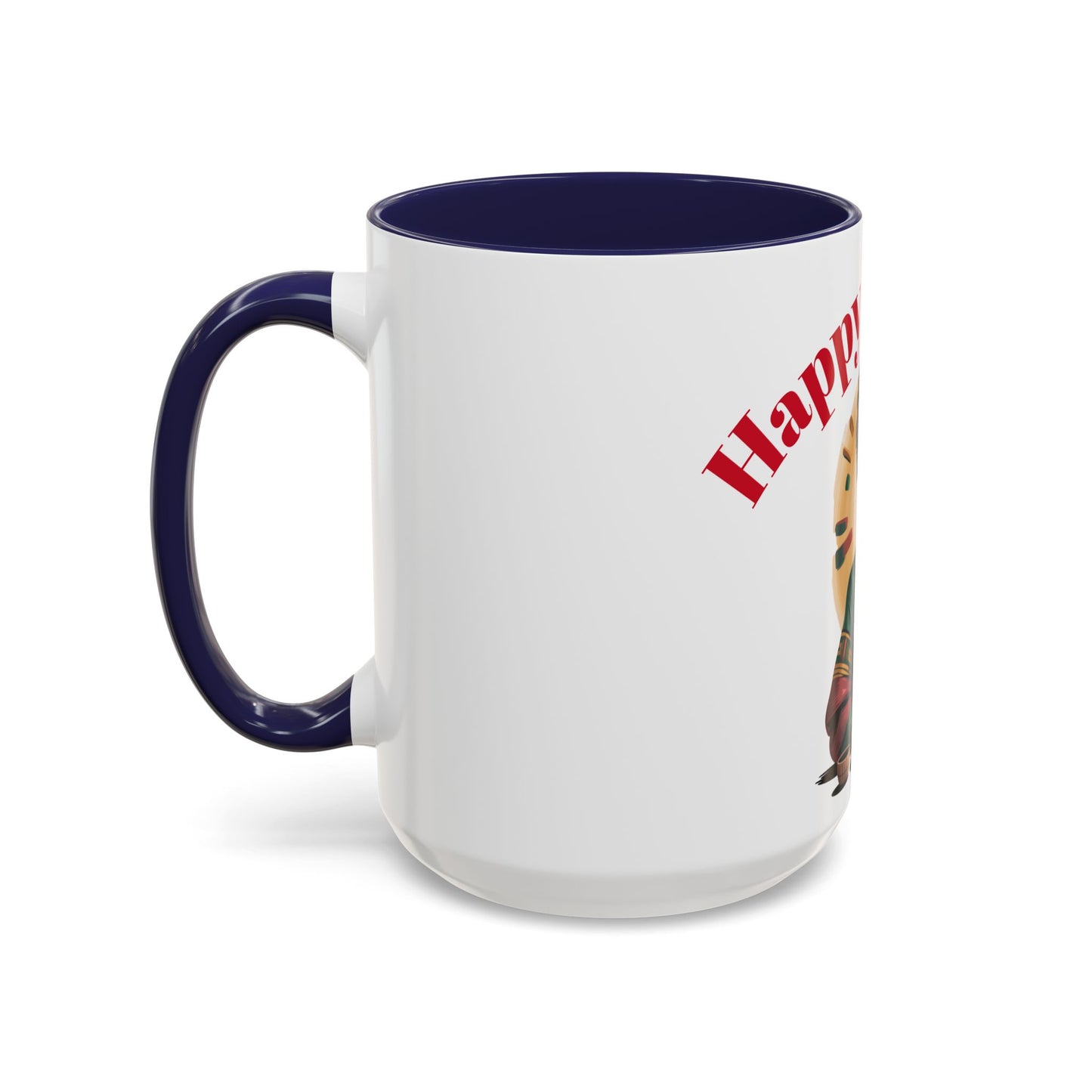 Happy Kwanzaa Mug for Black Women | Afrocentric Empowerment Coffee Cup | Cultural Heritage Gift for Kwanzaa Celebration