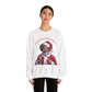 Festive Black Santa Sweater - Gifted, Grounded, Gracious Holiday Wear