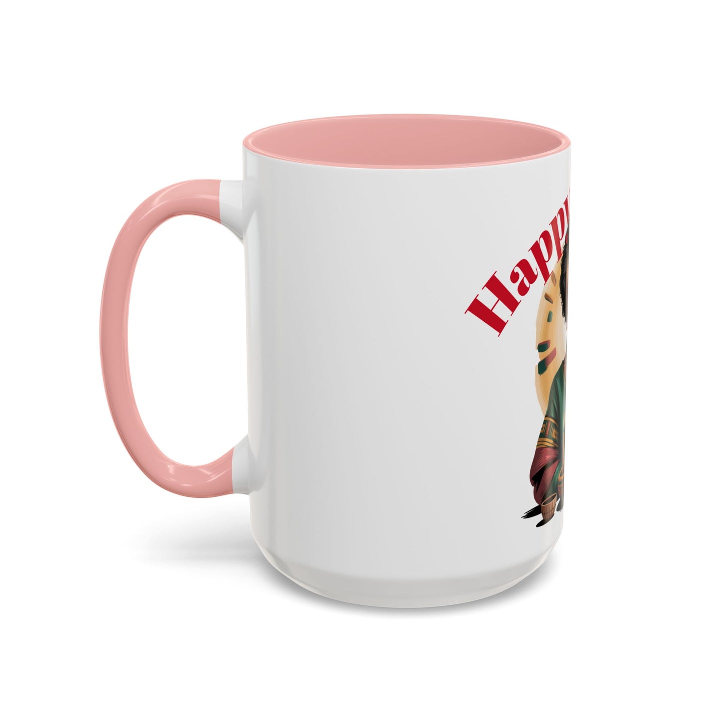 Happy Kwanzaa Mug for Black Women | Afrocentric Empowerment Coffee Cup | Cultural Heritage Gift for Kwanzaa Celebration