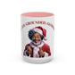 Festive Santa Coffee Mug - "Rooted. Grounded. Glorious."