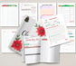 Printable Christmas Planner: Holiday Organizer, Gift List (PDF Download) Grown Black Glorious