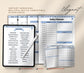 Digital Small Business Planner: Finance, Marketing & Goal Tracker (Printable PDF) Grown Black Glorious