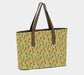 Black Woman Vegan Leather Tote – Afrocentric Luxury Handbag Celebrating Culture, Craft, and Confidence Grown Black Glorious