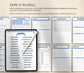 Digital Small Business Planner: Finance, Marketing & Goal Tracker (Printable PDF) Grown Black Glorious