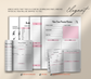 4C Hair Regimen Planner | Editable Canva Natural Hair Care Routine Tracker - Grown Black Glorious