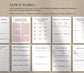 Nutrition Planner: Meal Prep, Food Journal, Calorie Tracker (PDF & Canva Template) Grown Black Glorious