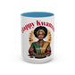 Happy Kwanzaa Mug for Black Women | Afrocentric Empowerment Coffee Cup | Cultural Heritage Gift for Kwanzaa Celebration