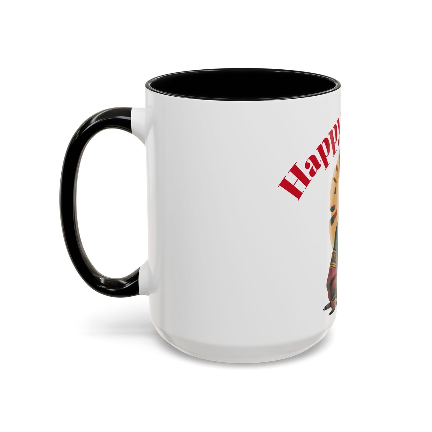 Happy Kwanzaa Mug for Black Women | Afrocentric Empowerment Coffee Cup | Cultural Heritage Gift for Kwanzaa Celebration