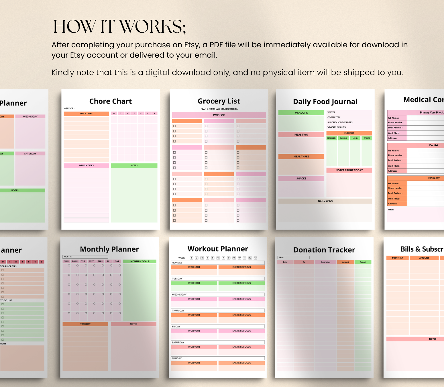The Black Woman’s Corporate Survival & Thriving Planner | Empowerment & Success Digital Planner - Grown Black Glorious