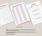 Digital Pregnancy Journal & Tracker: Weekly Symptom Log, Printable PDF Grown Black Glorious