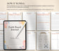Christian Prayer Journal: Bible Study & Devotional Planner (Printable PDF) Grown Black Glorious