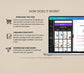 Digital Baby Memory Book: Milestone Tracker, Keepsake Album (PDF Download) Grown Black Glorious