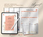 Digital Wedding Planner for iPad & GoodNotes: Bridal Organizer PDF Grown Black Glorious