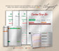 Printable Christmas Planner: Holiday Organizer, Gift List (PDF Download) Grown Black Glorious
