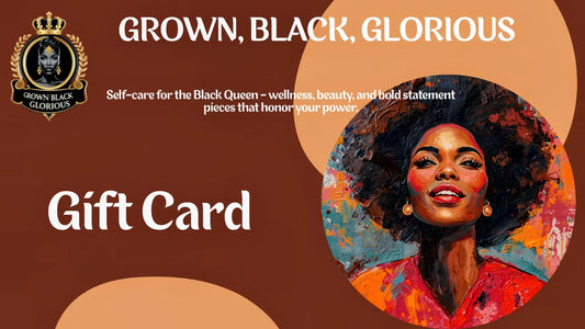 Black Women Gift Card - for the one who has been caring for everyone else
